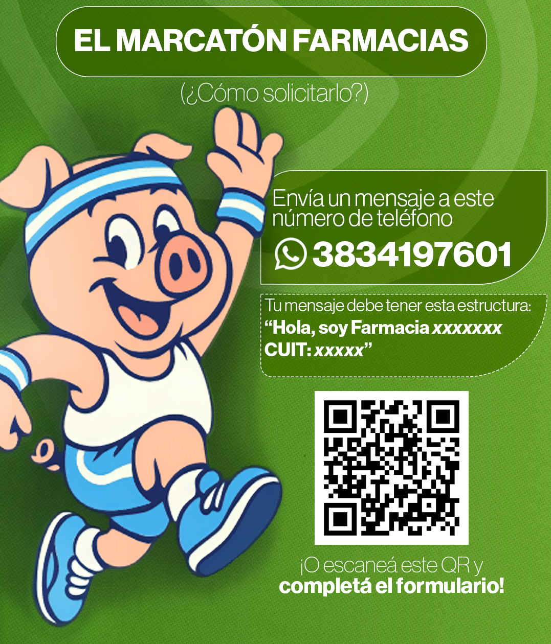 ¿Cómo solicitar El Marcatón Farmacias?